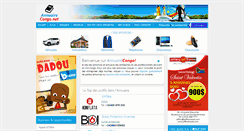 Desktop Screenshot of annuairecongo.net
